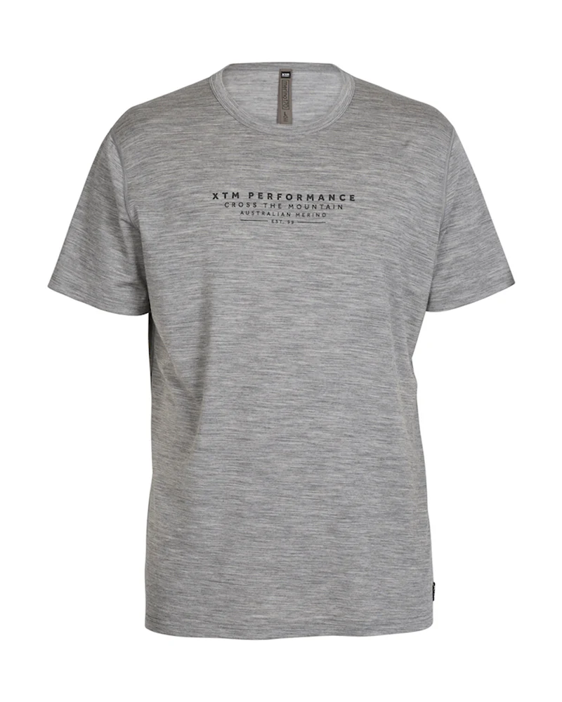 Adventure170 Merino 170gsm Wool Men's Thermal T-Shirt - Torquay Grey - Image 6