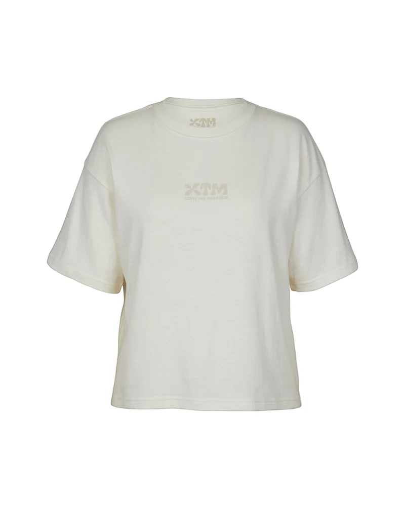 B Free Womens Organic Cotton Hiking T-Shirt Egret
