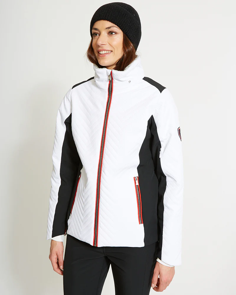 Chamonix II Waterproof Womens Snow Jacket White - Image 12