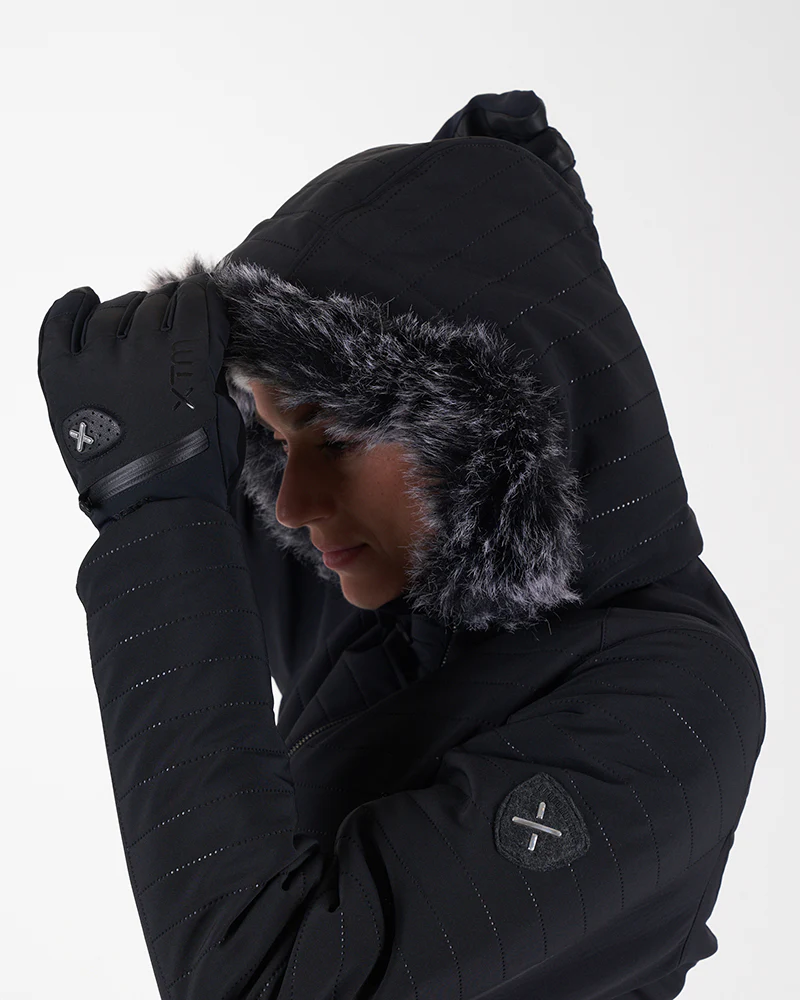 Chamonix II Waterproof Womens Snow Jacket Black - Image 6