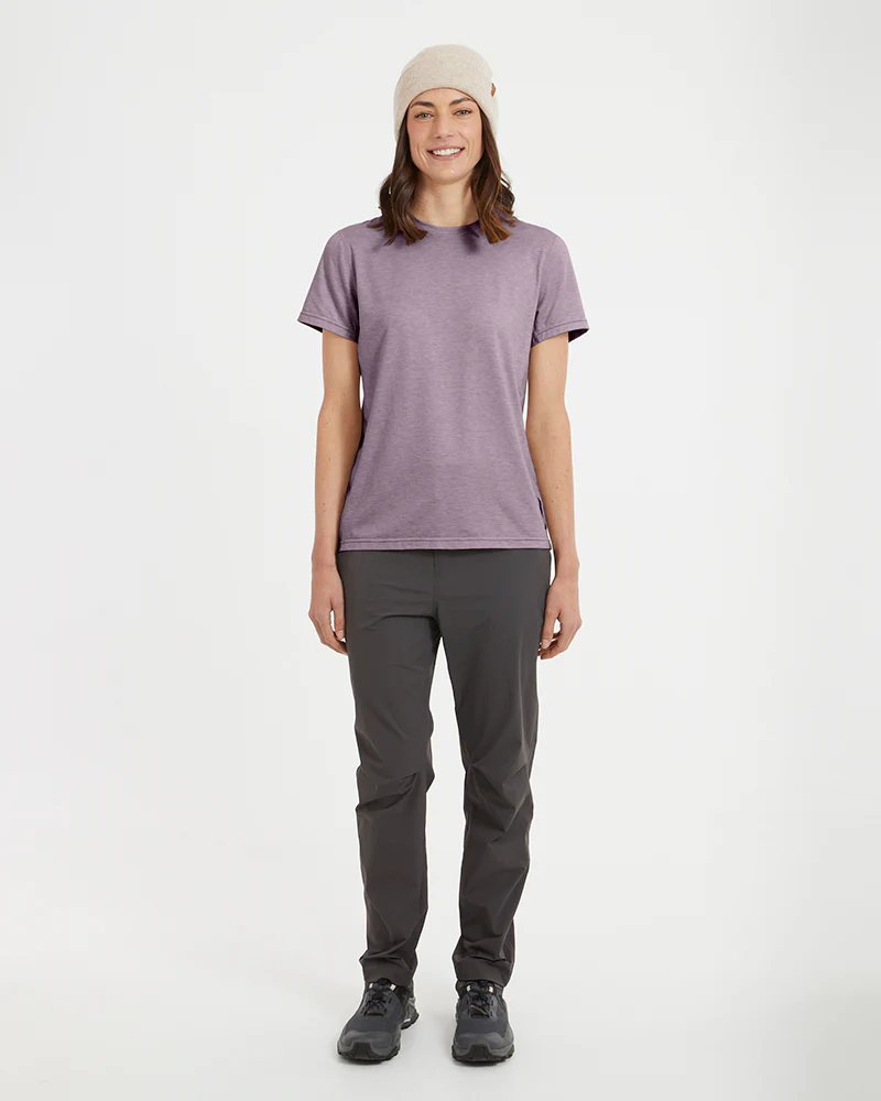 Darby Womens Fast-Drying Trail Hiking T-Shirt Fog - Image 7