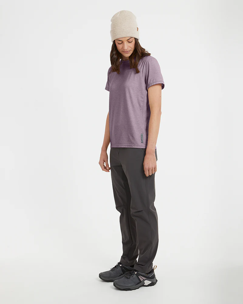 Darby Womens Fast-Drying Trail Hiking T-Shirt Fog - Image 9