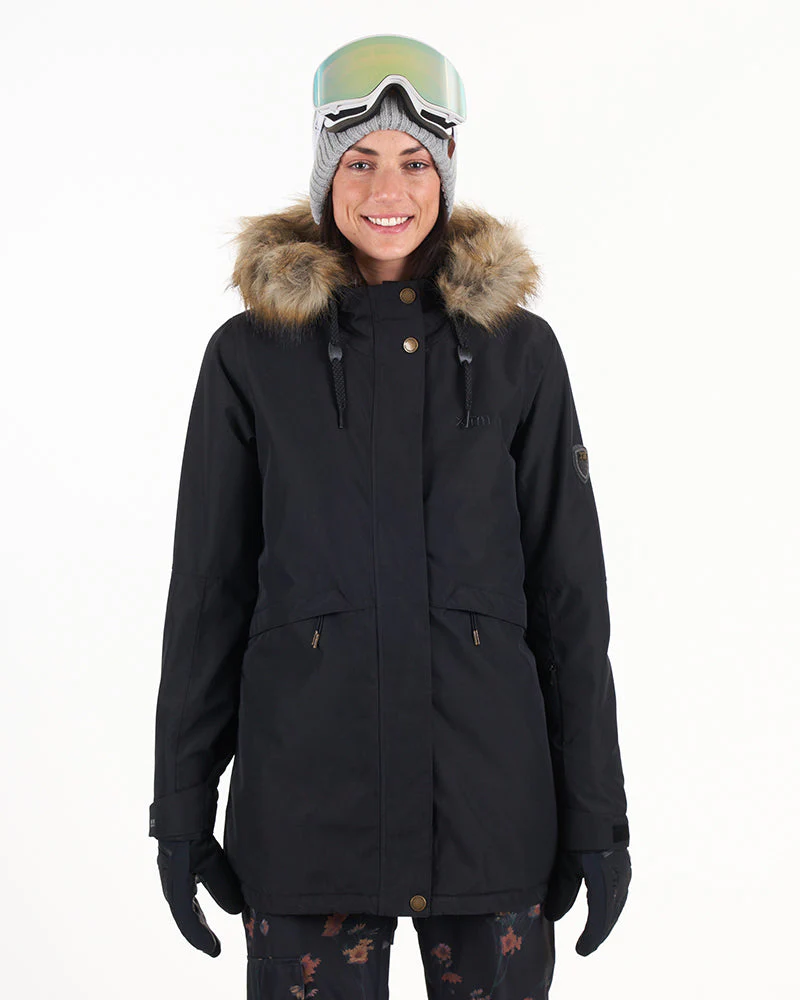 Demi Womens Snow Jacket BLACK  - SALE