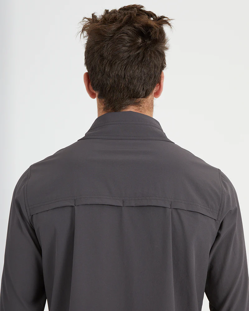 Dunkeld Mens Hike Long-Sleeve Shirt Pavement - Image 5
