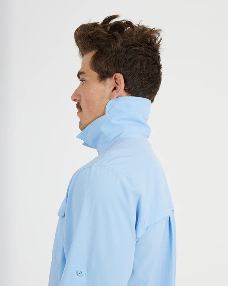 Dunkeld Mens Hike Long-Sleeve Shirt Water Blue - Image 8