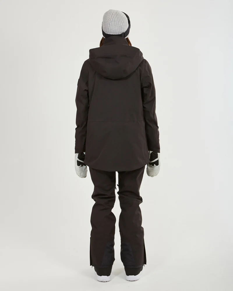Elevation Womens Snow Jacket Black - Image 9