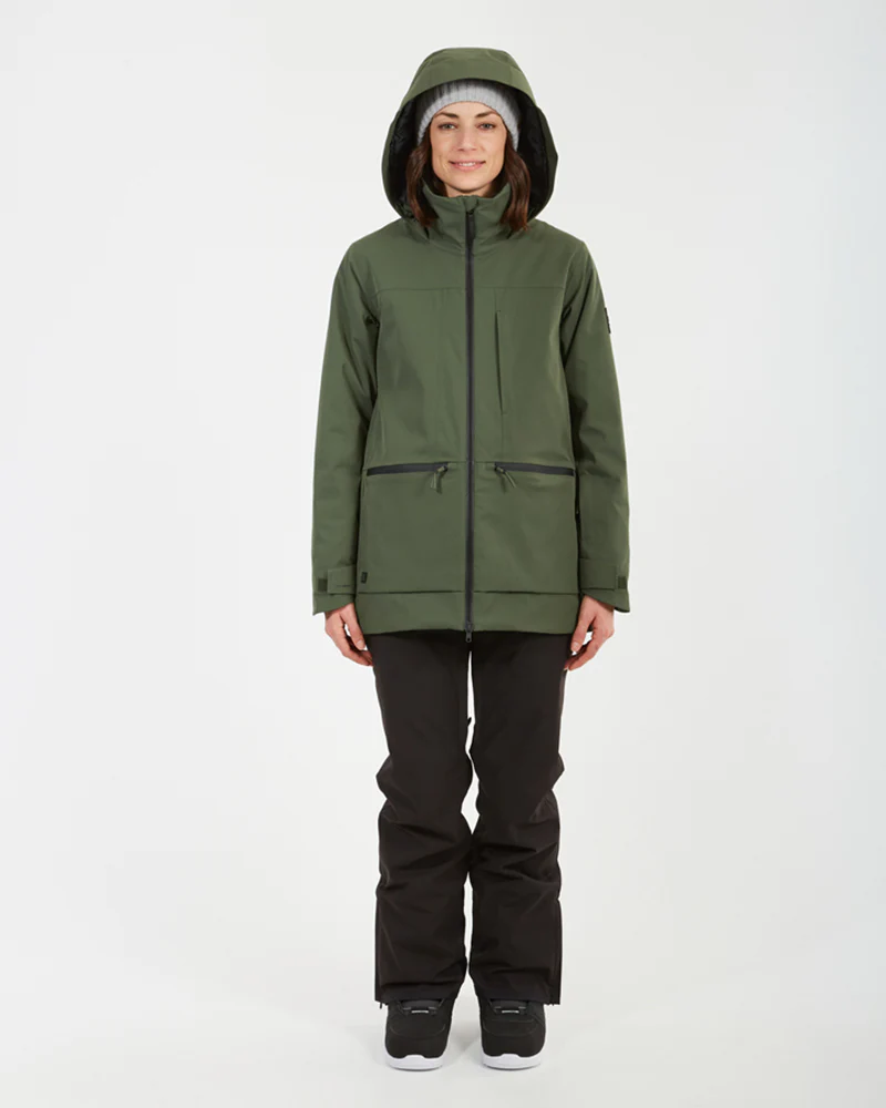 Elevation Womens Snow Jacket Ivy - Image 10