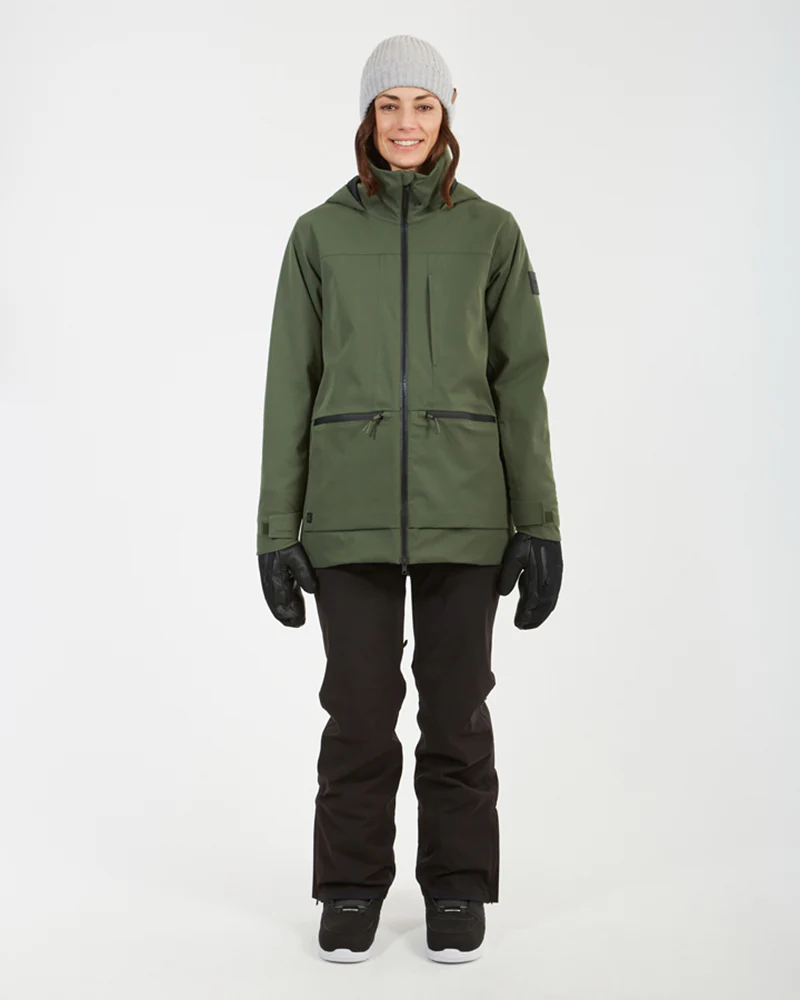 Elevation Womens Snow Jacket Ivy - Image 5