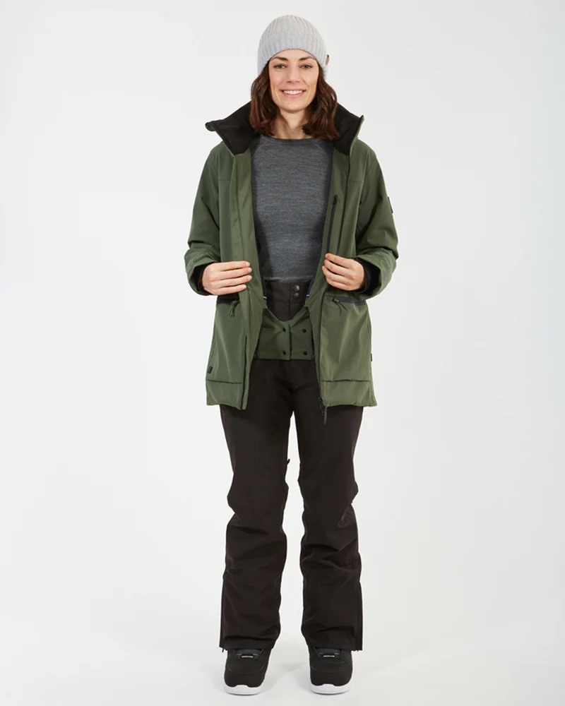 Elevation Womens Snow Jacket Ivy - Image 6