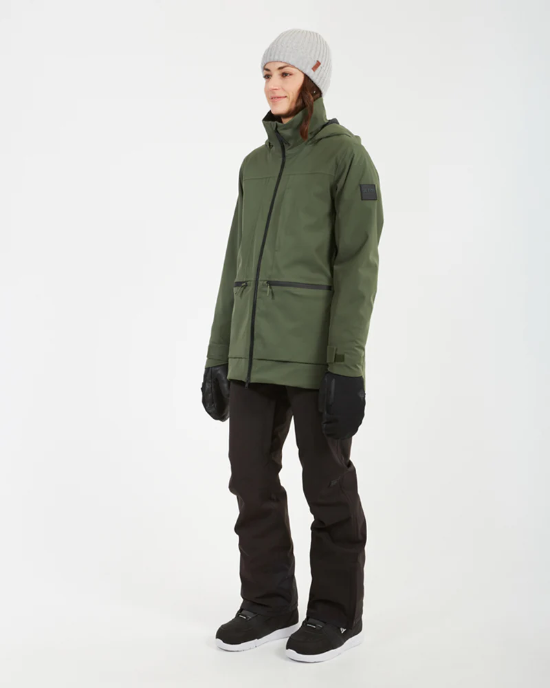 Elevation Womens Snow Jacket Ivy - Image 7