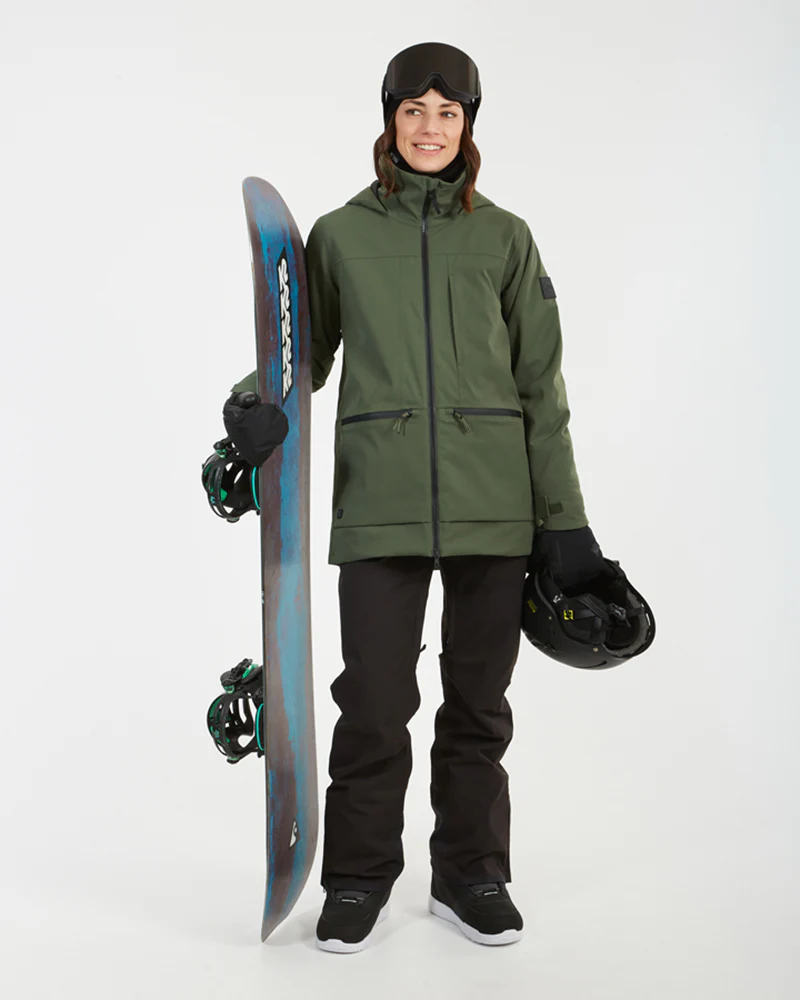 Elevation Womens Snow Jacket Ivy - Image 8