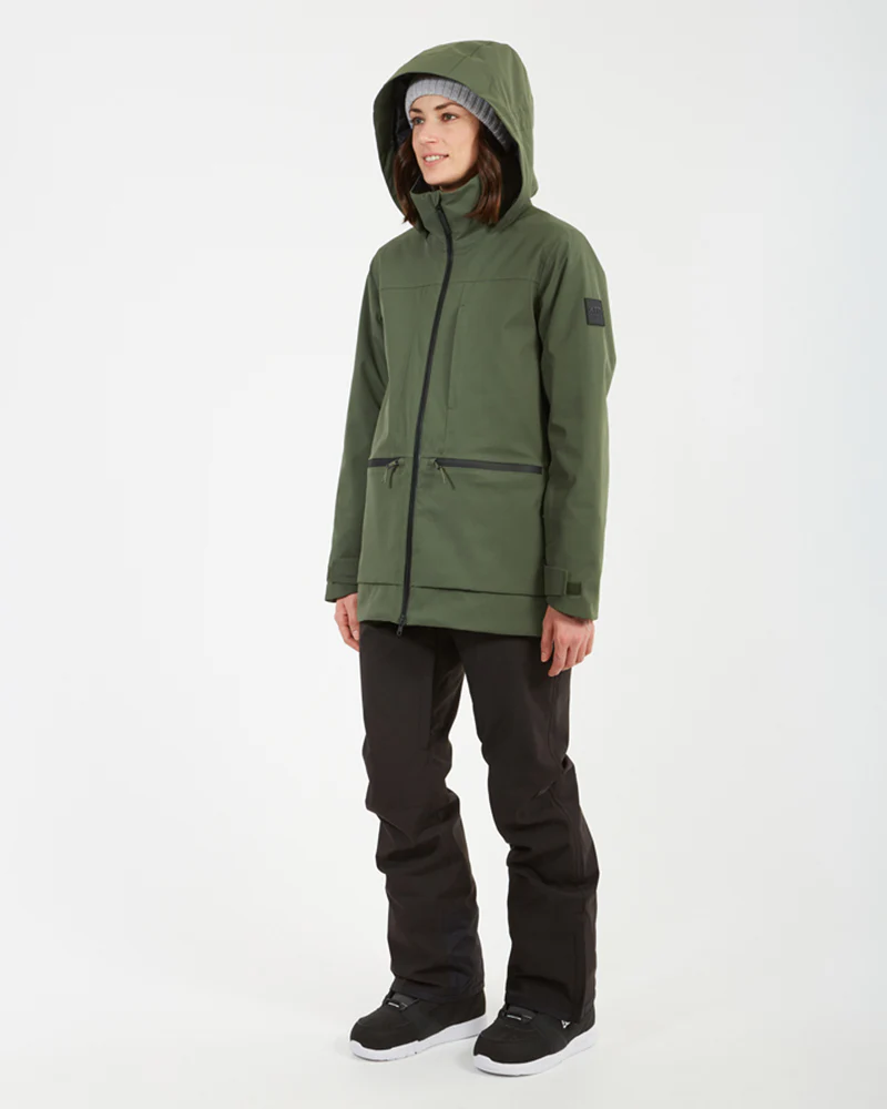 Elevation Womens Snow Jacket Ivy - Image 9