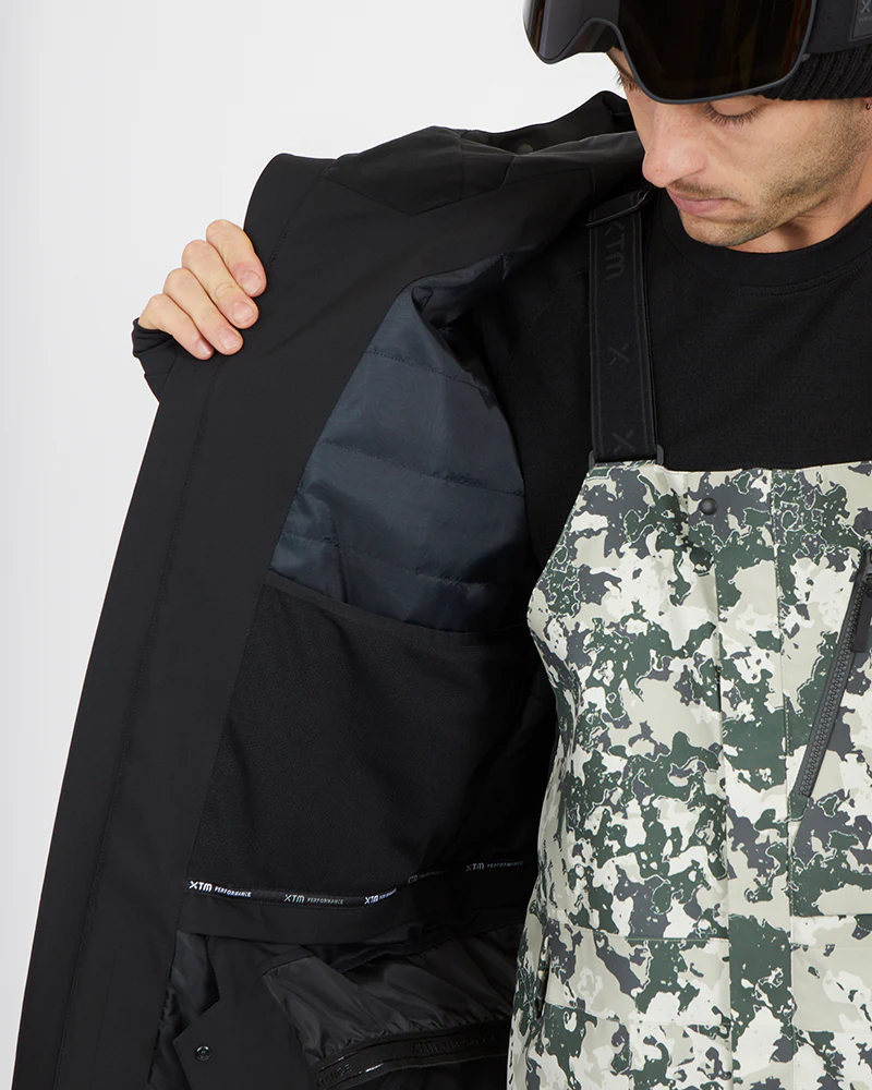 Exposure Mens Snow Jacket Black - Image 10