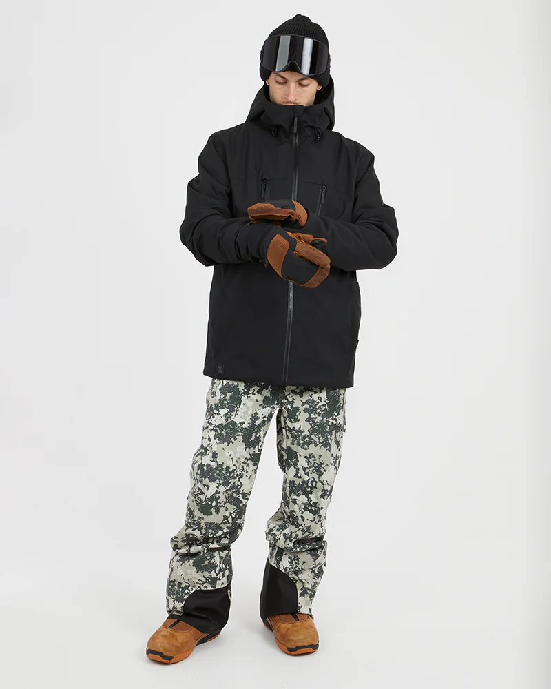 Exposure Mens Snow Jacket Black - Image 4
