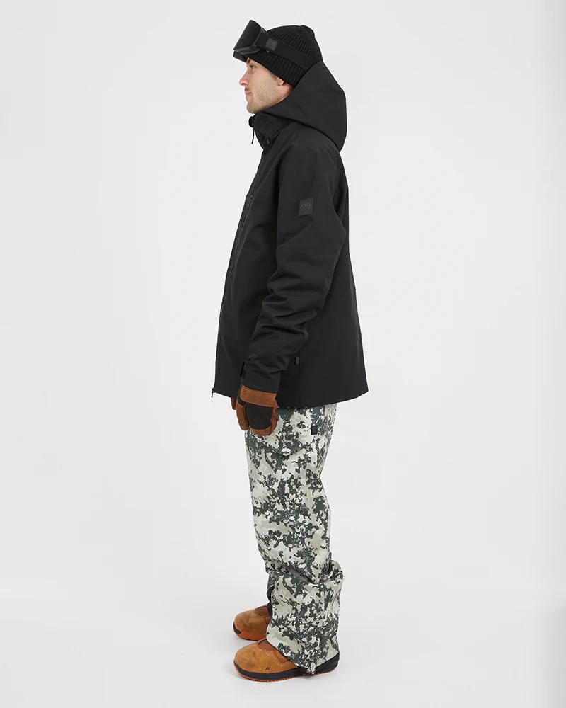 Exposure Mens Snow Jacket Black - Image 5