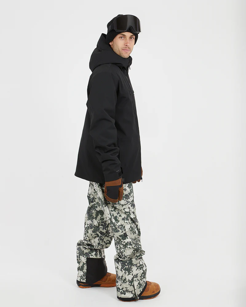 Exposure Mens Snow Jacket Black - Image 6