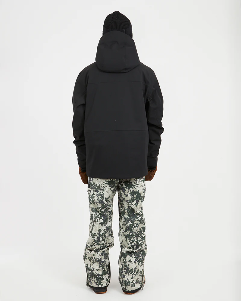 Exposure Mens Snow Jacket Black - Image 7