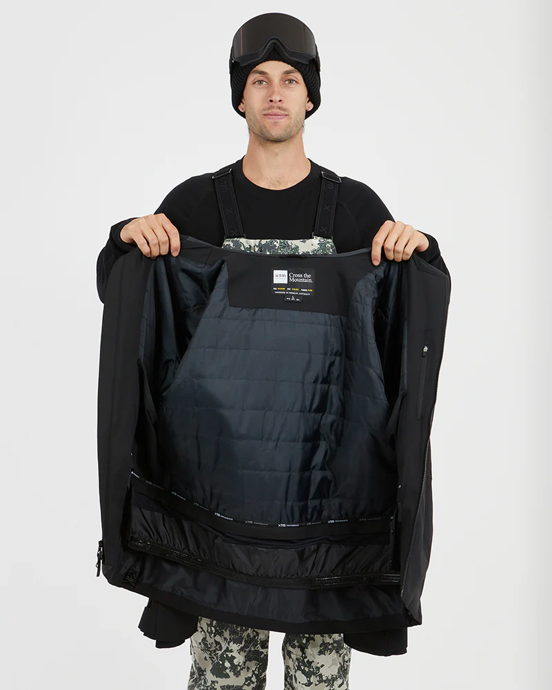 Exposure Mens Snow Jacket Black - Image 8