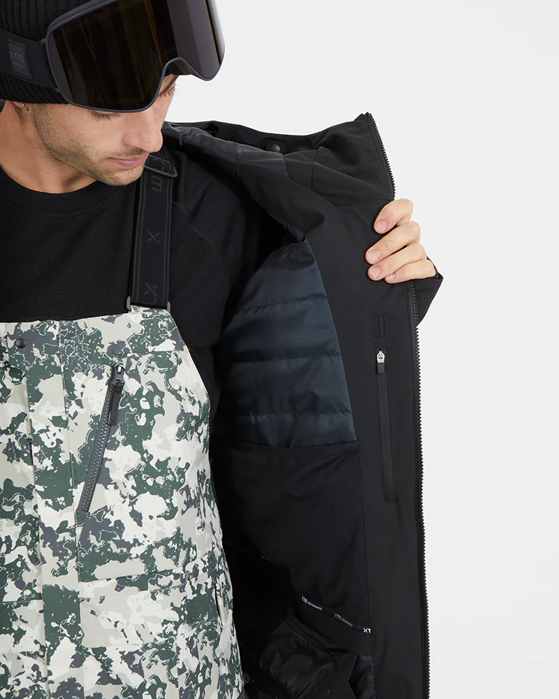 Exposure Mens Snow Jacket Black - Image 9