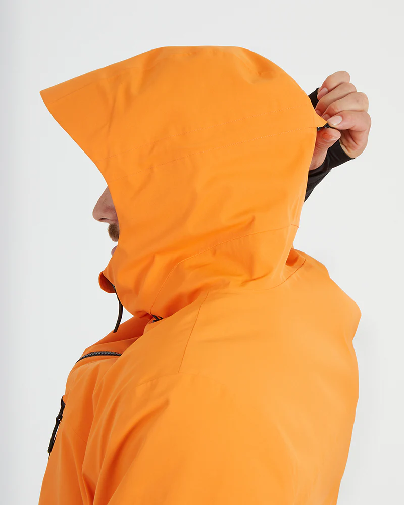 Exposure Mens Snow Jacket Vivid Orange - Image 18