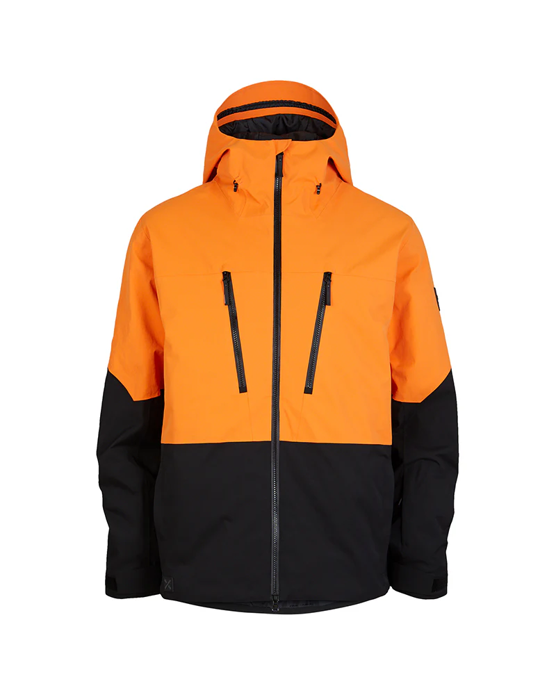 Exposure Mens Snow Jacket Vivid Orange - Image 19