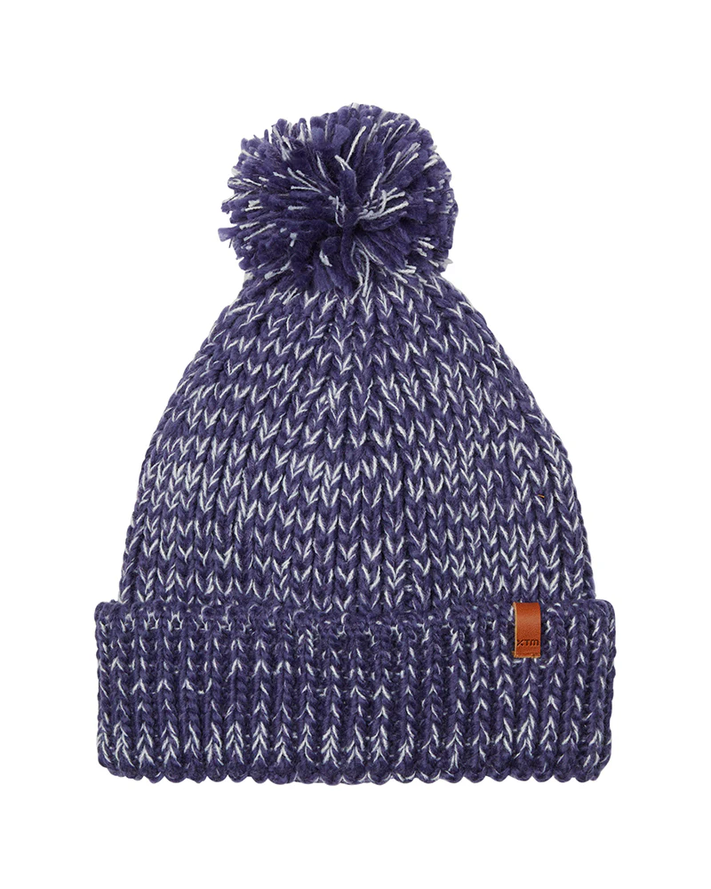 Flurry Womens Pom Pom Beanie - Image 2