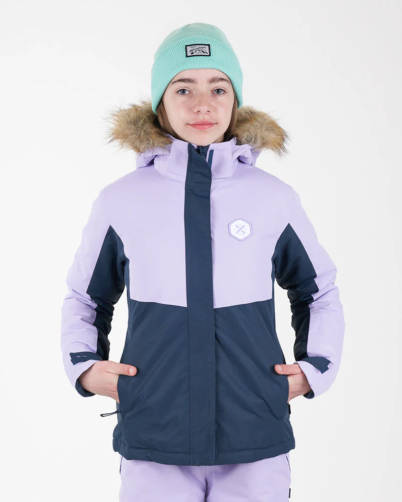 Frankie Youth Girls' Snow Jacket Lavender - SALE