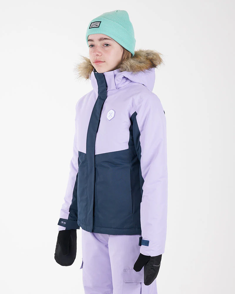 Frankie Youth Girls' Snow Jacket Lavender - SALE - Image 2