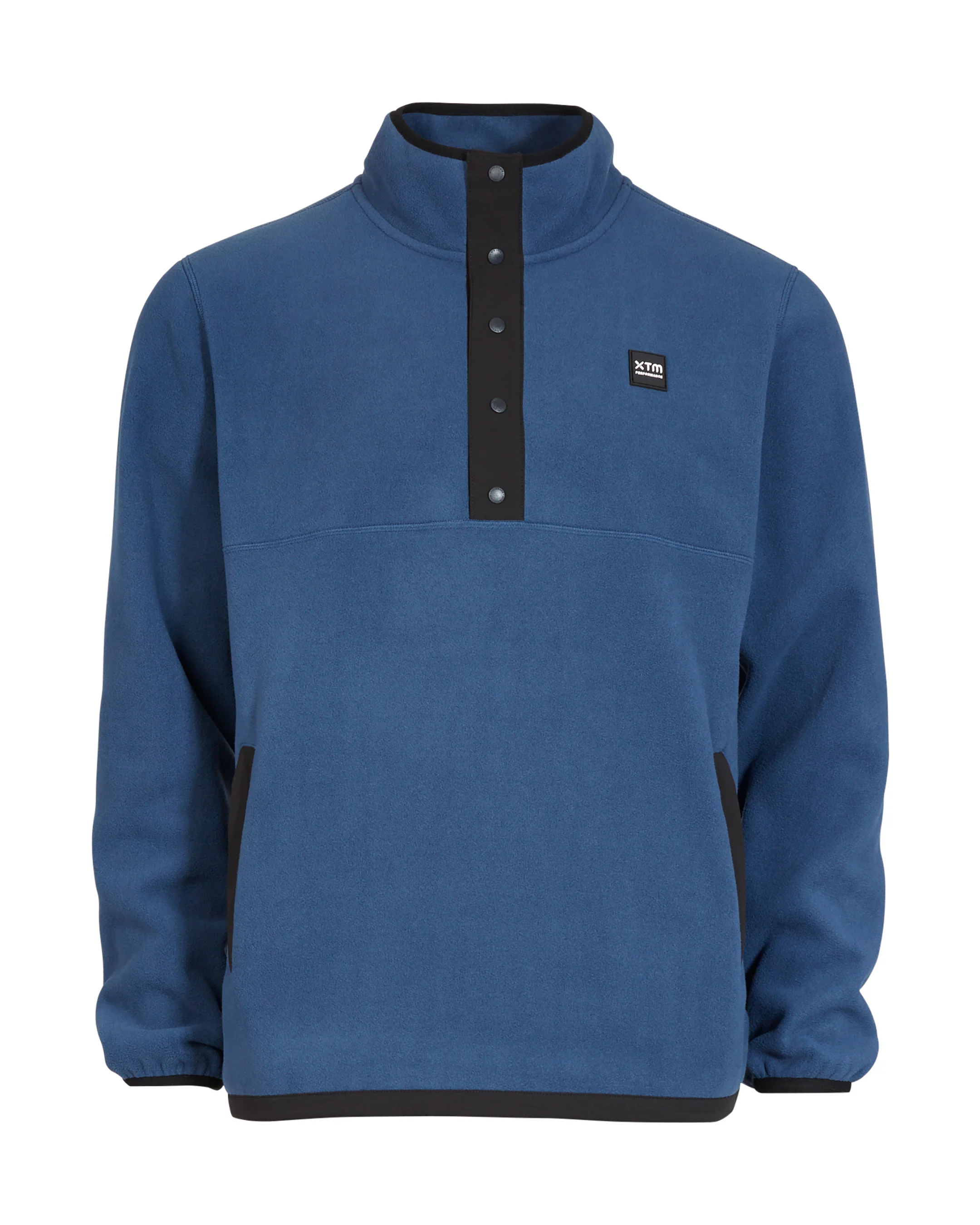Frazer Pullover Fleece Mens - Slate Blue - Image 13