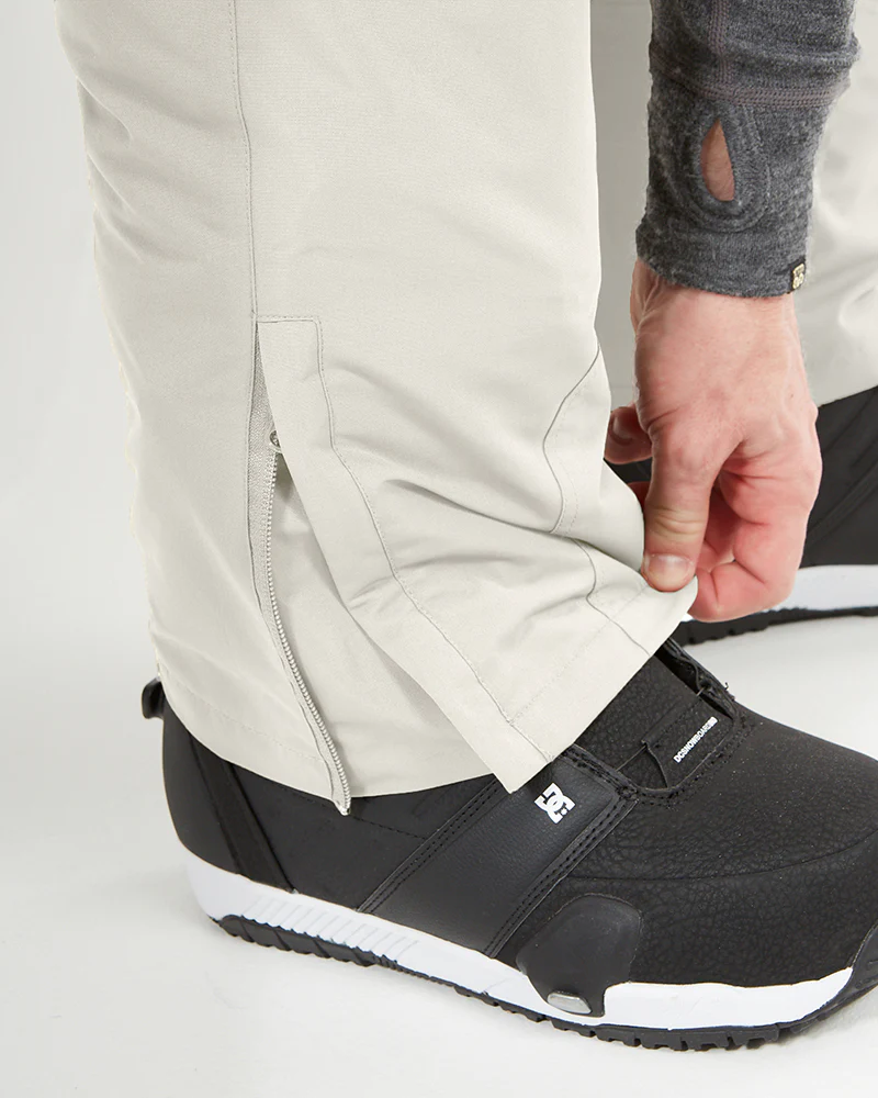 Glide Mens Ski Pant Kalamata Stone Grey - Image 6