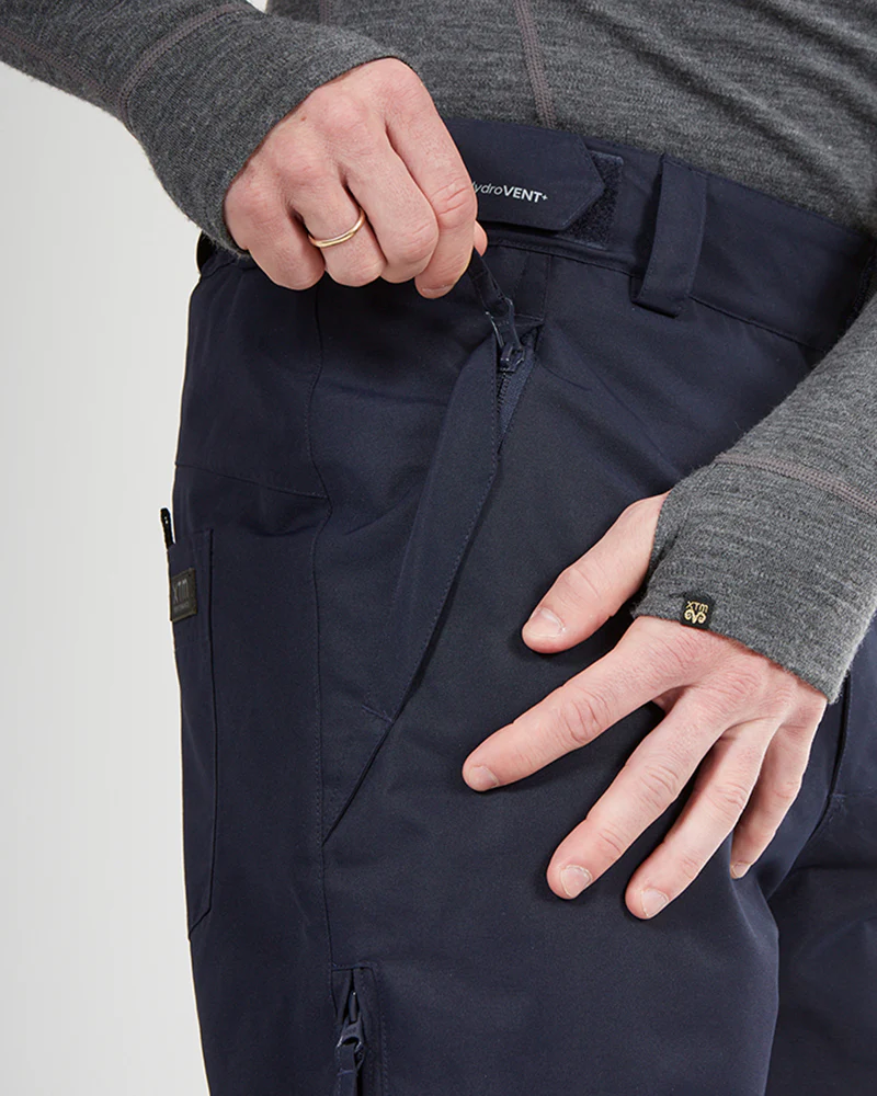 Glide Mens Ski Pant Navy - Image 4