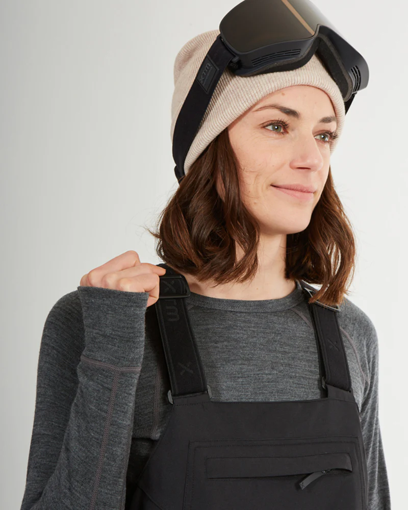 Harper II Womens Bib Overalls Ski Pant Black - Image 4