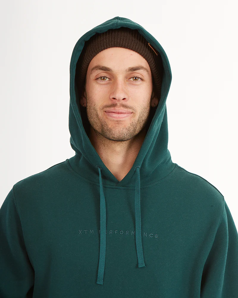 Hyams Organic Cotton DWR Unisex Hoodie Pine - Image 12