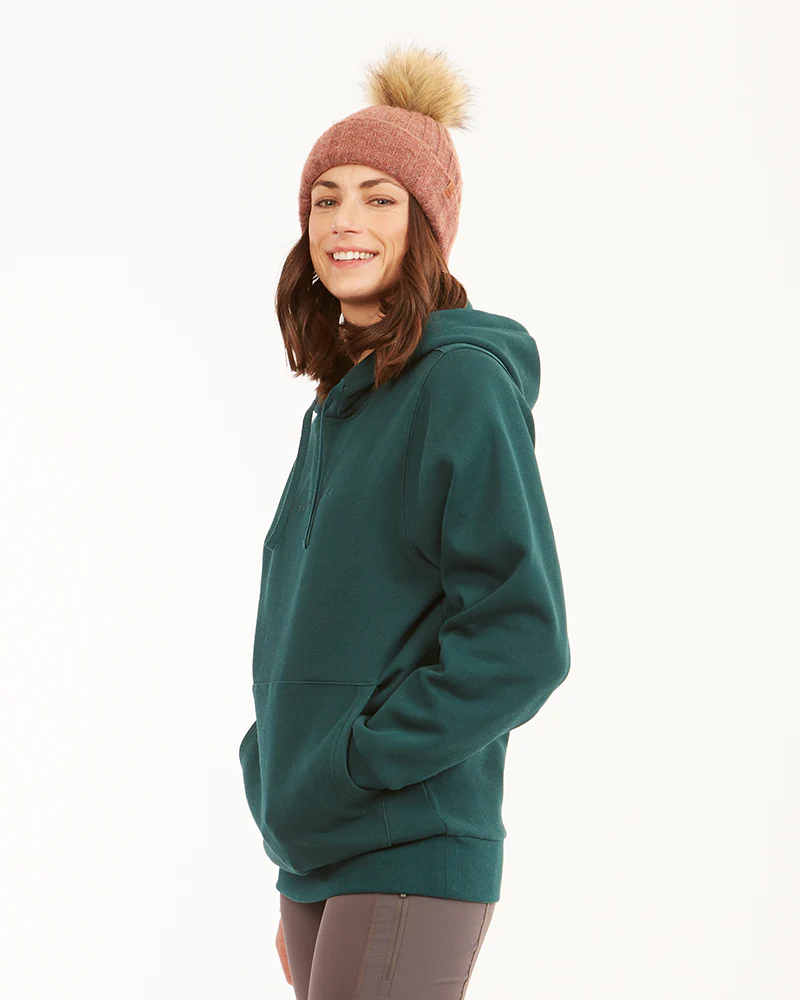 Hyams Organic Cotton DWR Unisex Hoodie Pine - Image 14