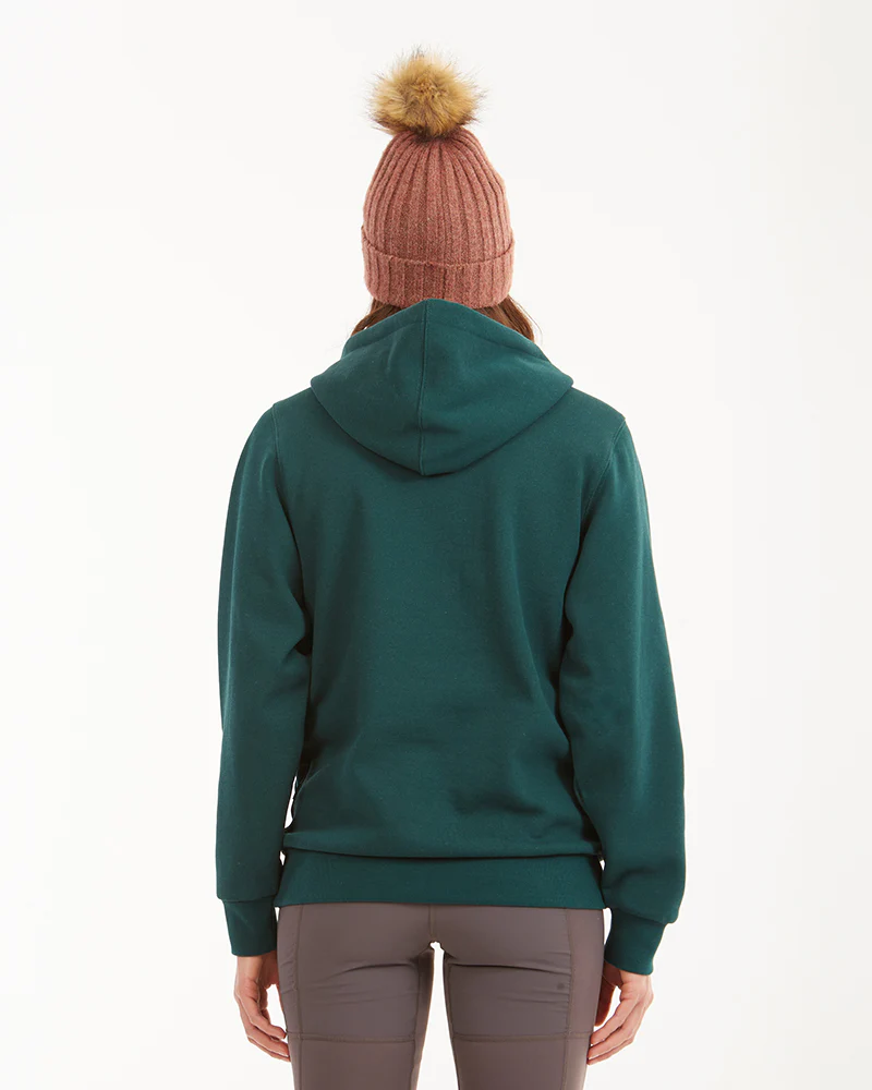 Hyams Organic Cotton DWR Unisex Hoodie Pine - Image 16