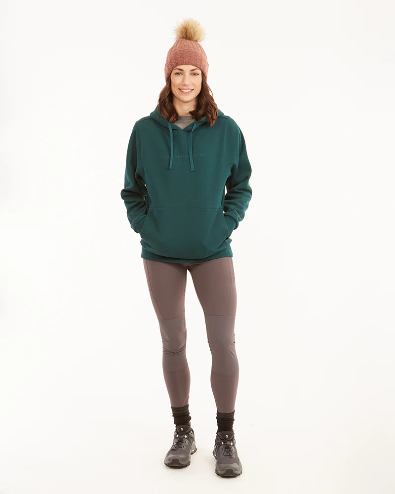 Hyams Organic Cotton DWR Unisex Hoodie Pine - Image 17