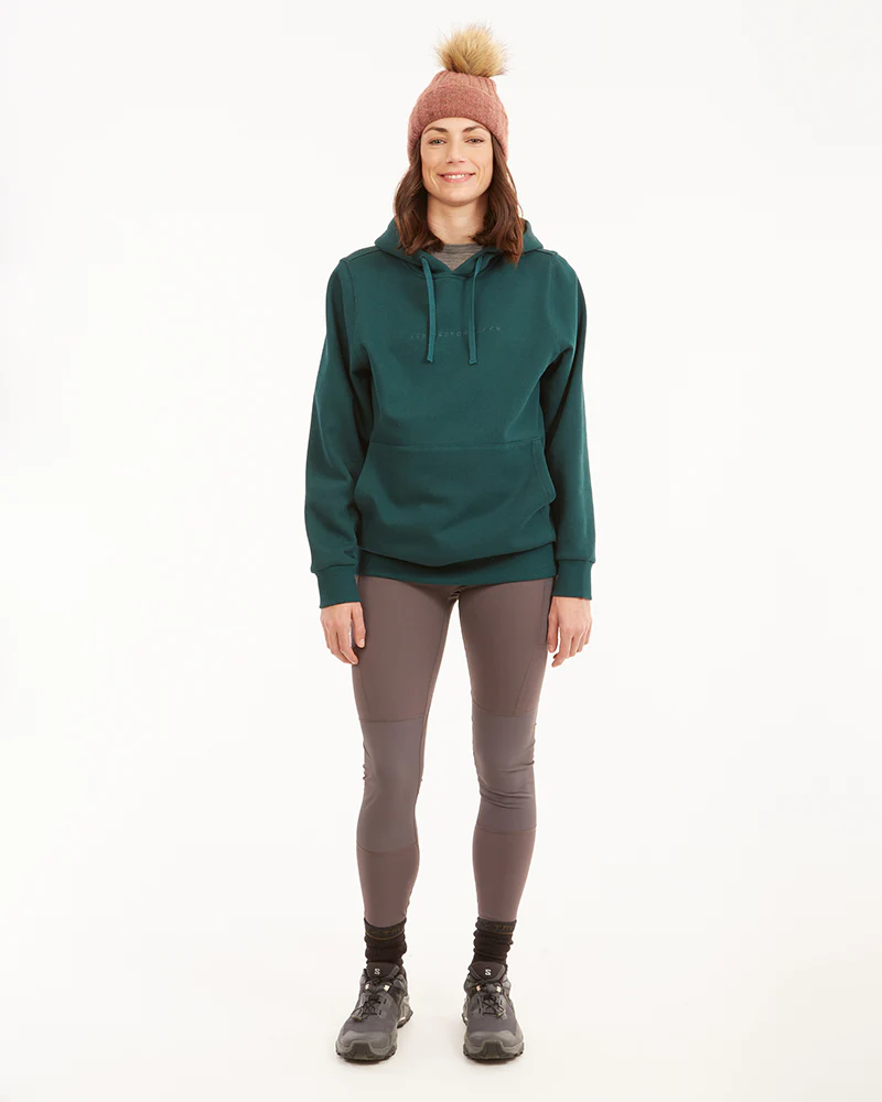 Hyams Organic Cotton DWR Unisex Hoodie Pine - Image 18