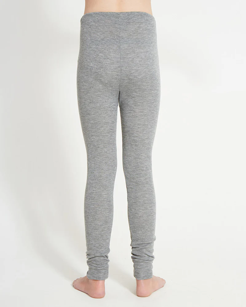 Kids' Heatflex Thermal Pant Charcoal Marle - Image 3