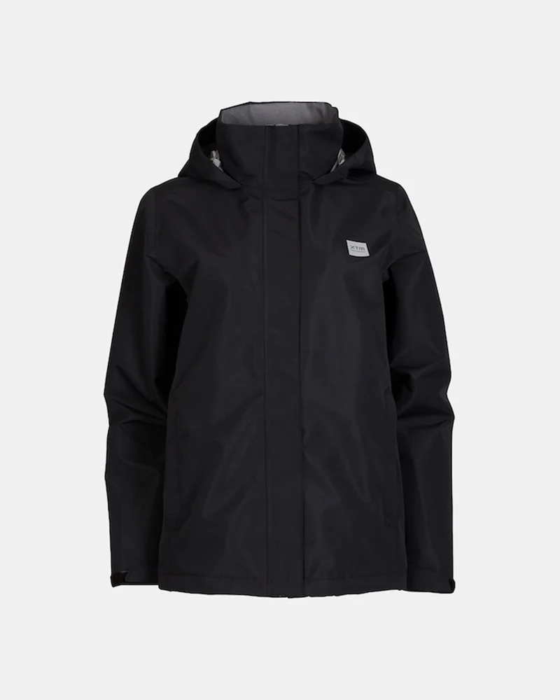 Kimberley II Womens Premium Rain Jacket Black - Image 2