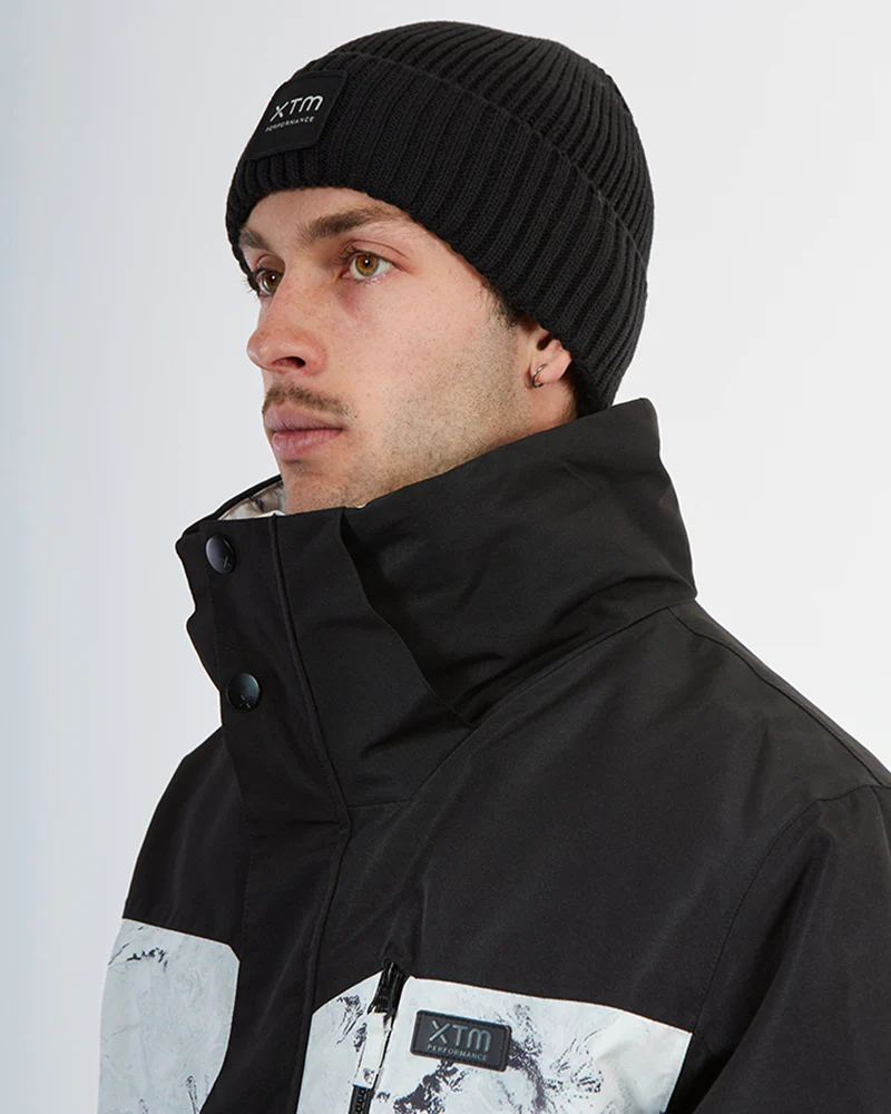 Knox Mens Ski Jacket White Marble - Image 21