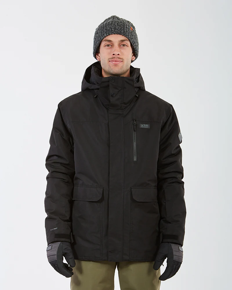 Knox Mens Ski Jacket Black