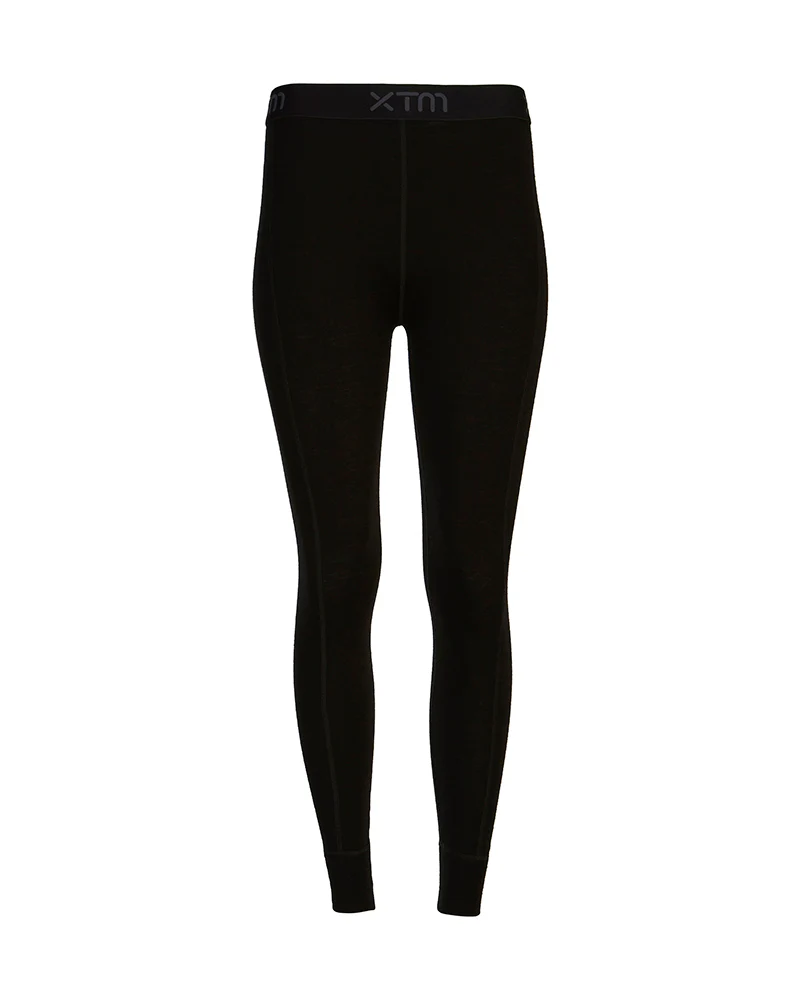 Women's Merino 230gsm Thermal Pants – Alpine230 – Black - Image 5