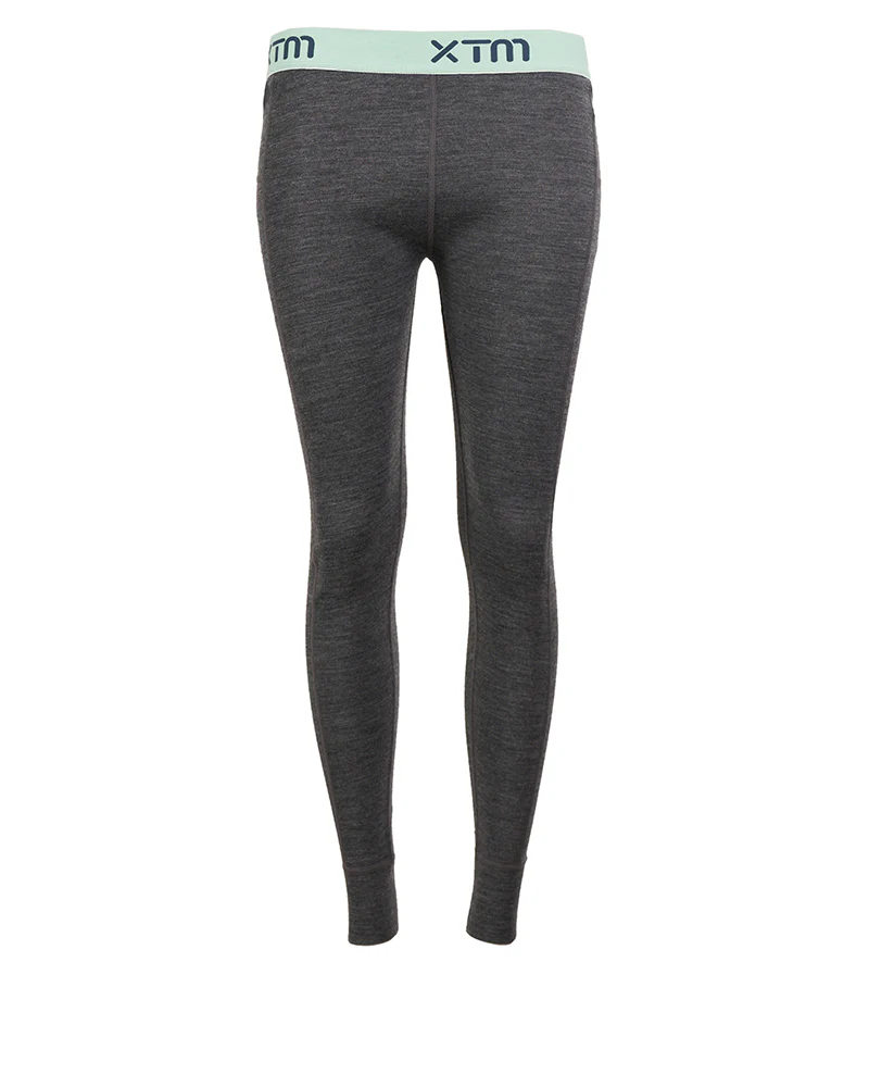 Women's Merino 230gsm Thermal Pants – Alpine230 – Mid Grey Marle - Image 5