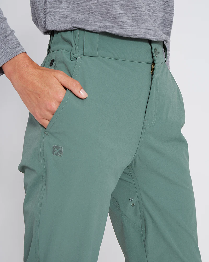 Lara Ladies Hike Pant Spruce Green - Image 10