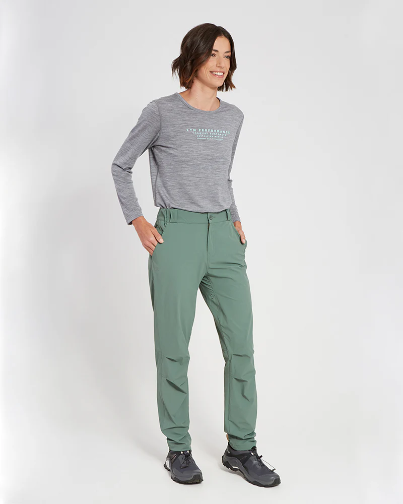 Lara Ladies Hike Pant Spruce Green - Image 11