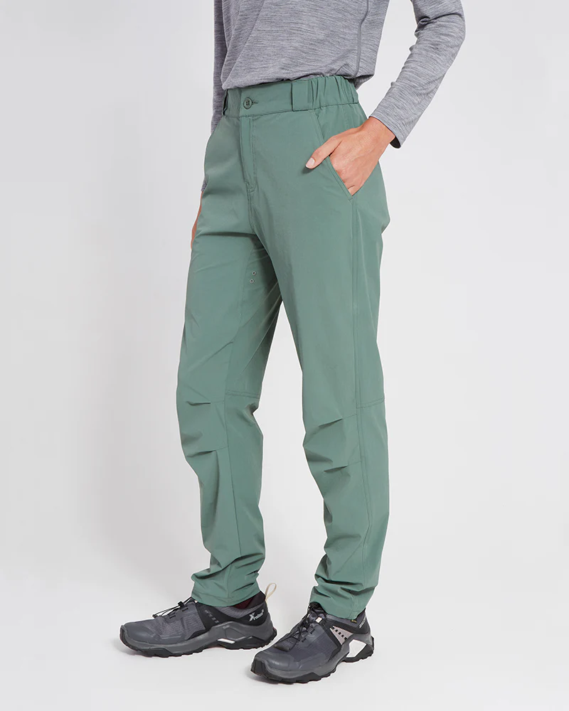 Lara Ladies Hike Pant Spruce Green - Image 5