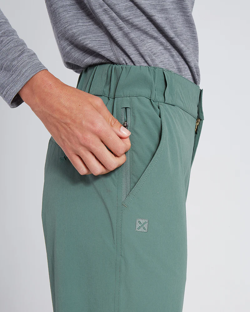 Lara Ladies Hike Pant Spruce Green - Image 7