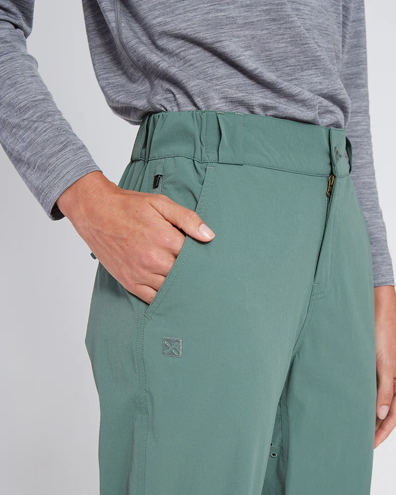 Lara Ladies Hike Pant Spruce Green - Image 8