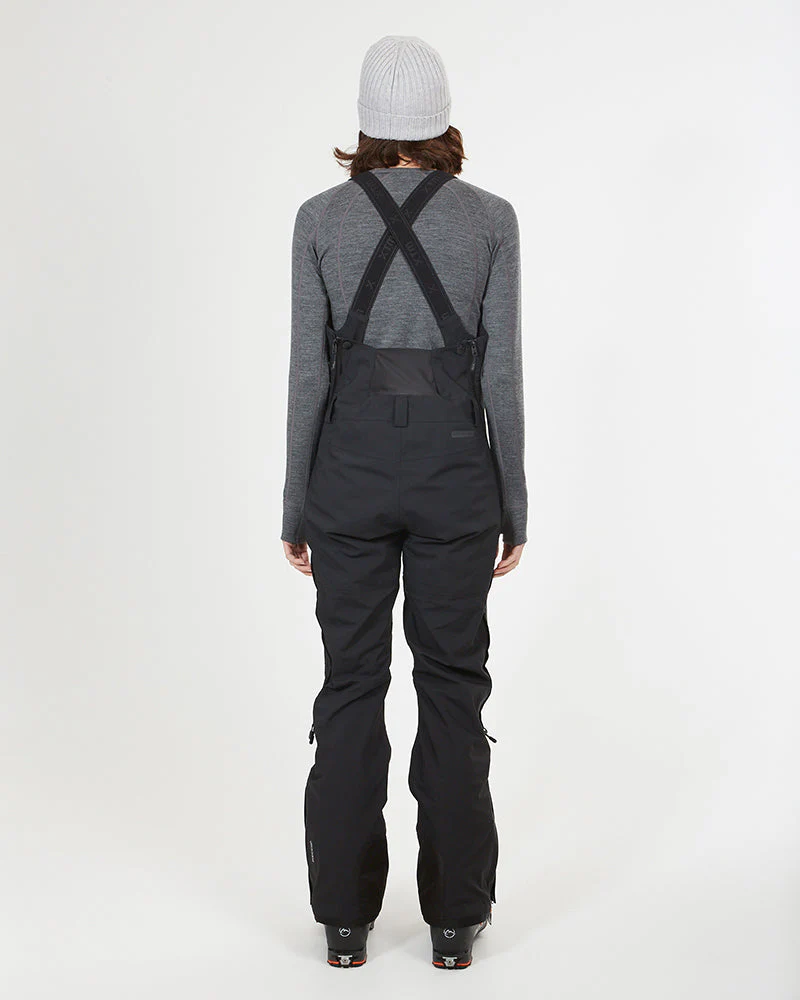 Lithium 2.0 Womens Snow Bib Pant Black - SALE - Image 2