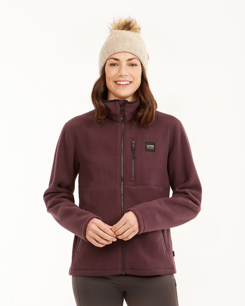 Marley Womens DWR 270gsm Fleece Jacket Plum